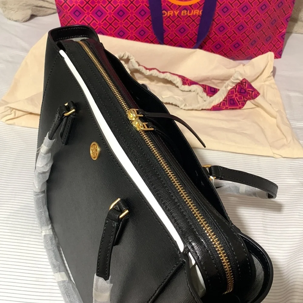 New Tory Burch small Robinson Tote - Picture 5 of 9